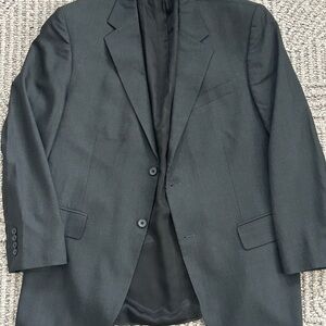 Geoffrey Beene Dark Gray Blazer  Sports Coat Mens 46R